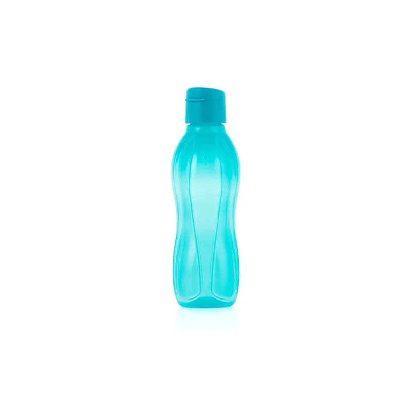 عکس بطری نوشیدنی سرد تاپه ور Eco Slim حجم 0.5 لیتر آبی