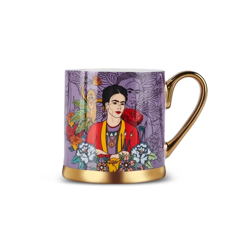 عکس ماگ کاراجا Frida حجم 330 میلی بنفش