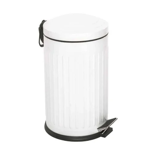 سطل زباله پدالی کاورست Ct2592 سفید 16 لیتر