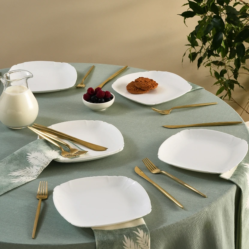 سرویس شیرینی خوری 6 نفره کاراجا تونی سفید
