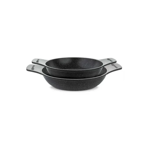 ست ماهیتابه 2 عددی چدن ترموآد 20-22 طوسی