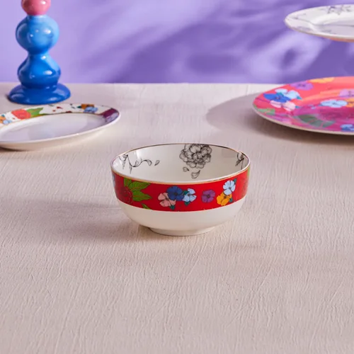 کاسه نودل کاراجا Frida قطر 14 سانتی قرمز