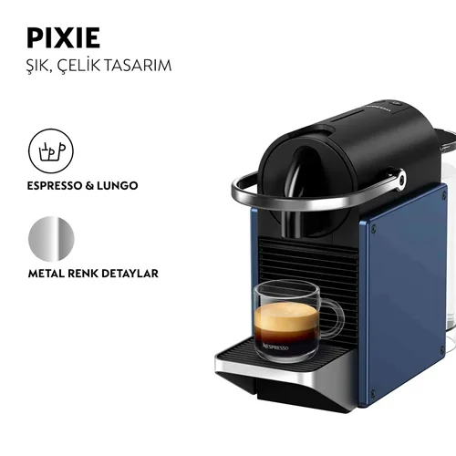 اسپرسو ساز نسپرسو D62 Pixie آبی