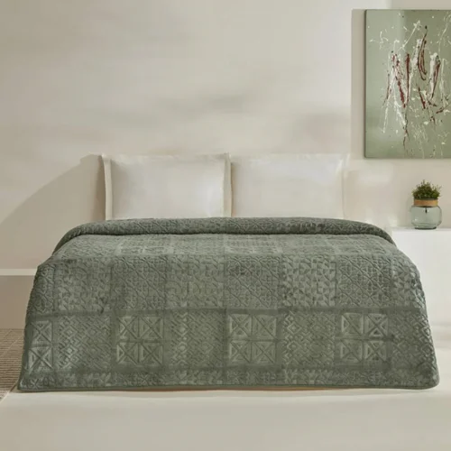 عکس پتو دو نفره طرح برجسته کاراجاهوم Blair سدری