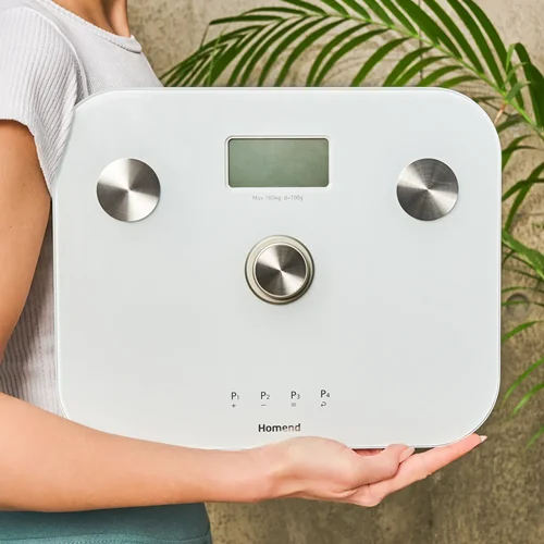 عکس ترازوی دیجیتال خانگی هومند Webody 3908H سفید