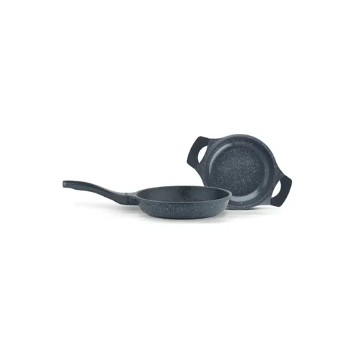 ست ماهیتابه 2 عددی چدن ترموآد 20-26 طوسی