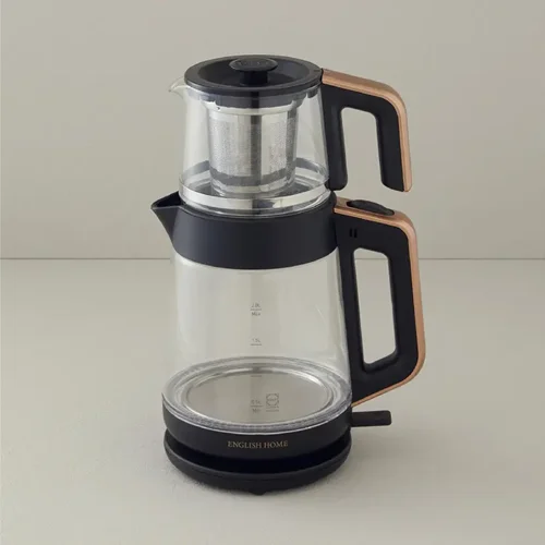 عکس چای ساز انگلیش هوم Cmk 6001 مشکی مسی