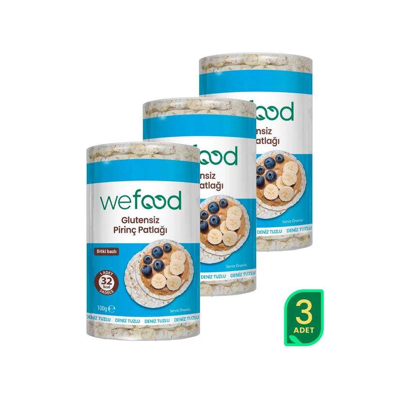 کیک برنجی ویفود ۱۰۰ گرمی بسته سه عددی