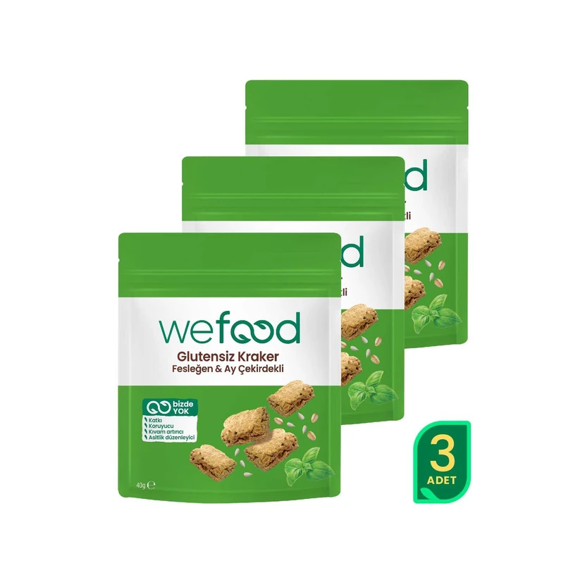 کراکر ریحان ویفود بسته 3 عددی 40 گرمی