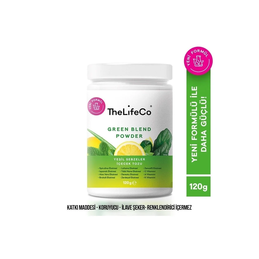 پودر نوشیدنی سبزیجات مخلوط سبز دلایف‌کو 120 گرم