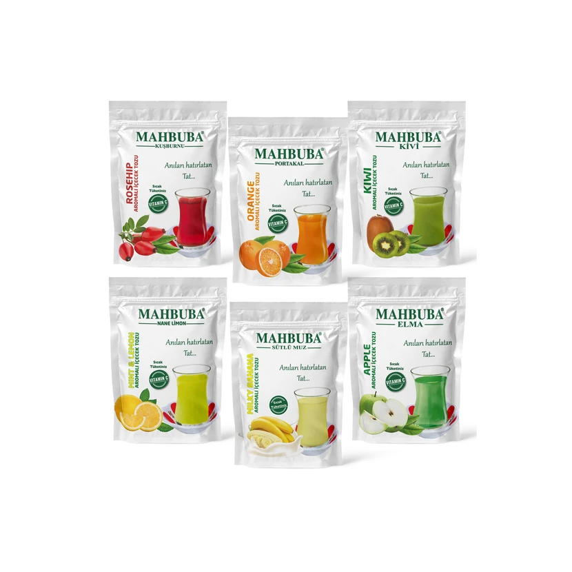 پودر نوشیدنی اورالت محبوبا بسته ۶ عددی ۲۵۰ گرمی مناسب مصرف داغ