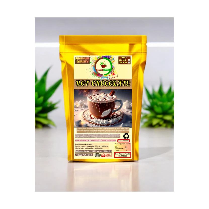 شکلات داغ ۱ کیلوگرمی کیفیت ممتاز کافی نچرال