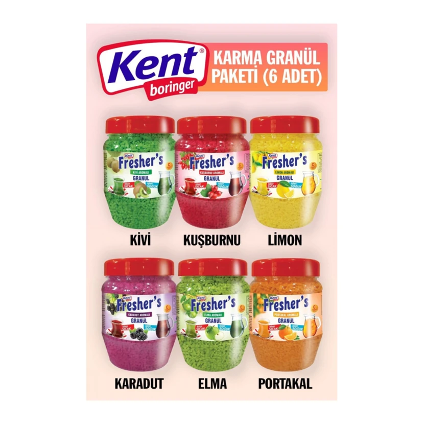 پودر نوشیدنی فرشرز گرانولی ۶ عددی مخلوط کنت بورینگر