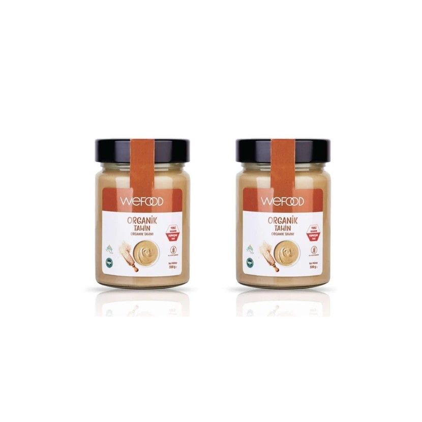 ارده ارگانیک بدون گلوتن و وگان ویفود 300 گرمی بسته دو عددی