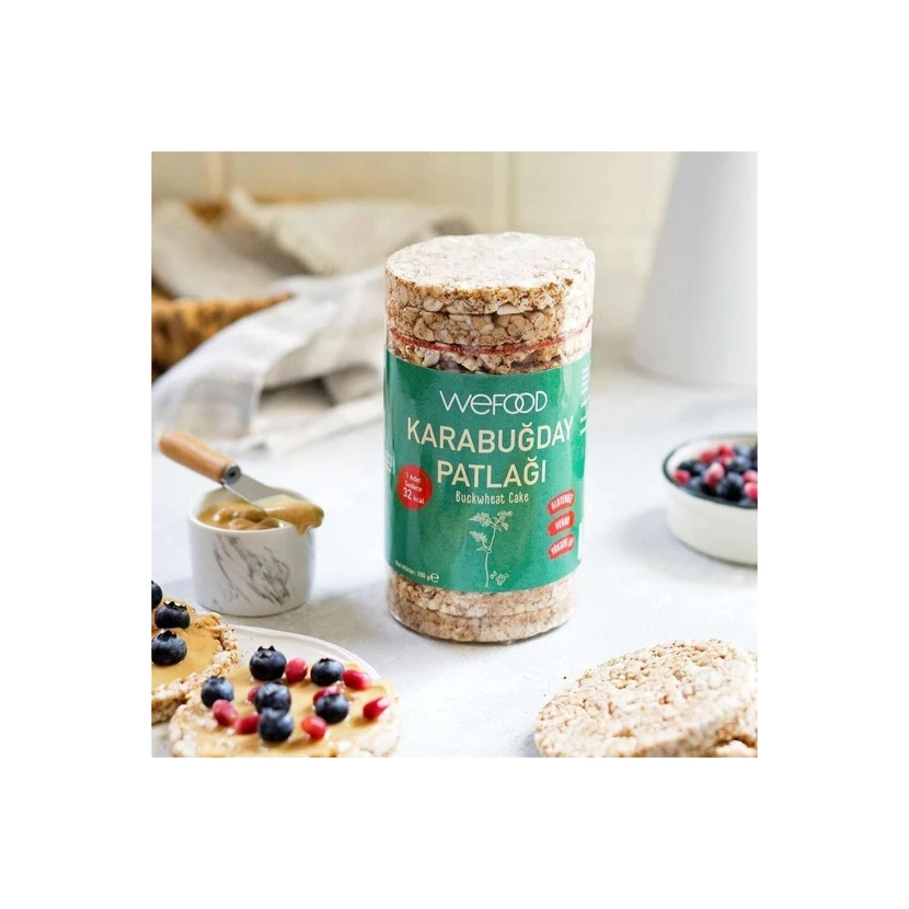 کیک برشته گندم سیاه ویفود