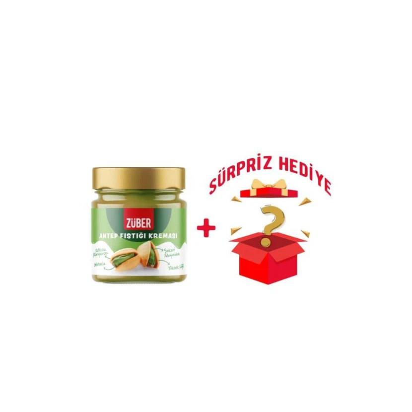 کرم پسته 200 گرمی زوبِر جعبه سورپرایز هدیه