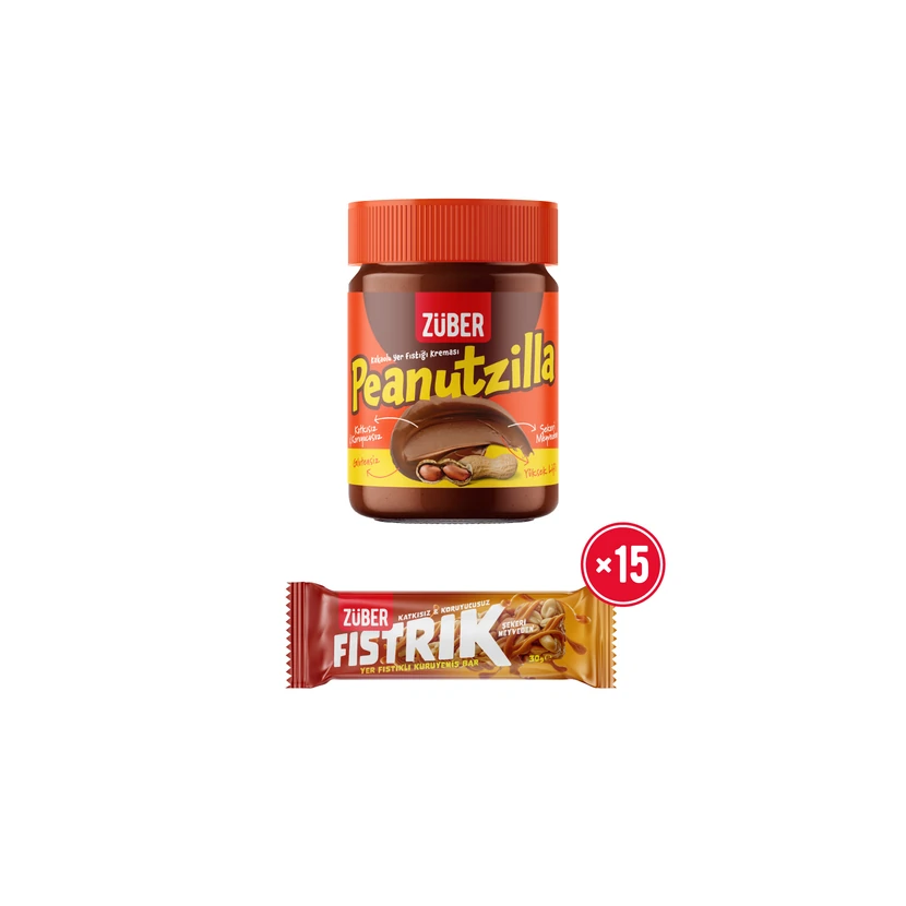 بسته زوبر پیناتزیلا و پسته ۱۵ عددی