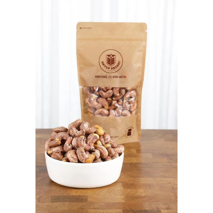 بادام هندی پوست‌دار بوداده آنتپ پازاری 100 گرم