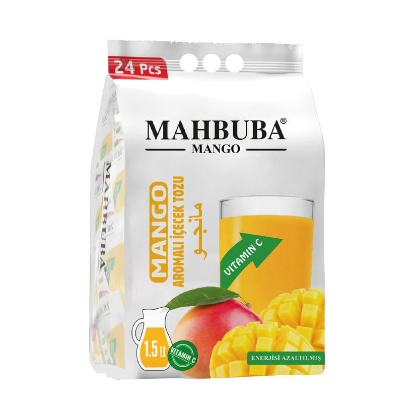 پودر نوشیدنی سرد طعم انبه محبوبا 24×11.2 گرم