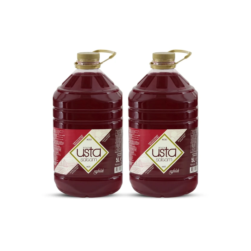 آب شلغم تند 5 لیتری (بسته 2 عددی)