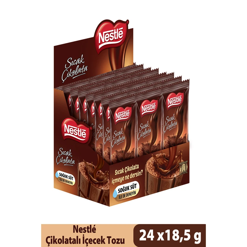 شکلات داغ نستله بسته 24 عددی 18.5 گرم