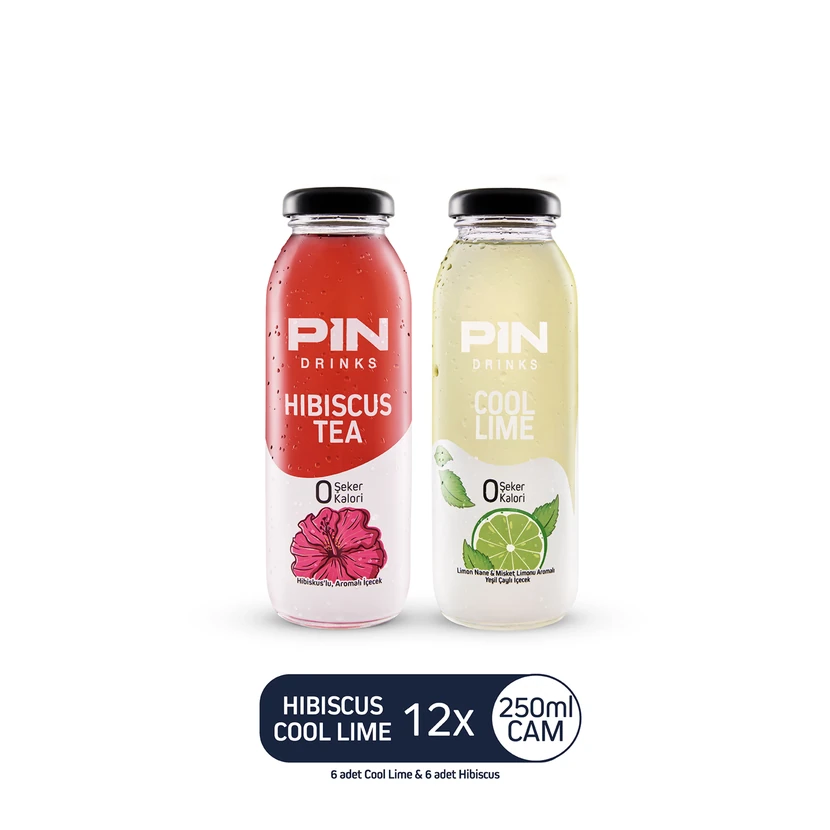 چای سرد پین لیموی خنک بدون قند 12×250 میلی‌لیتر