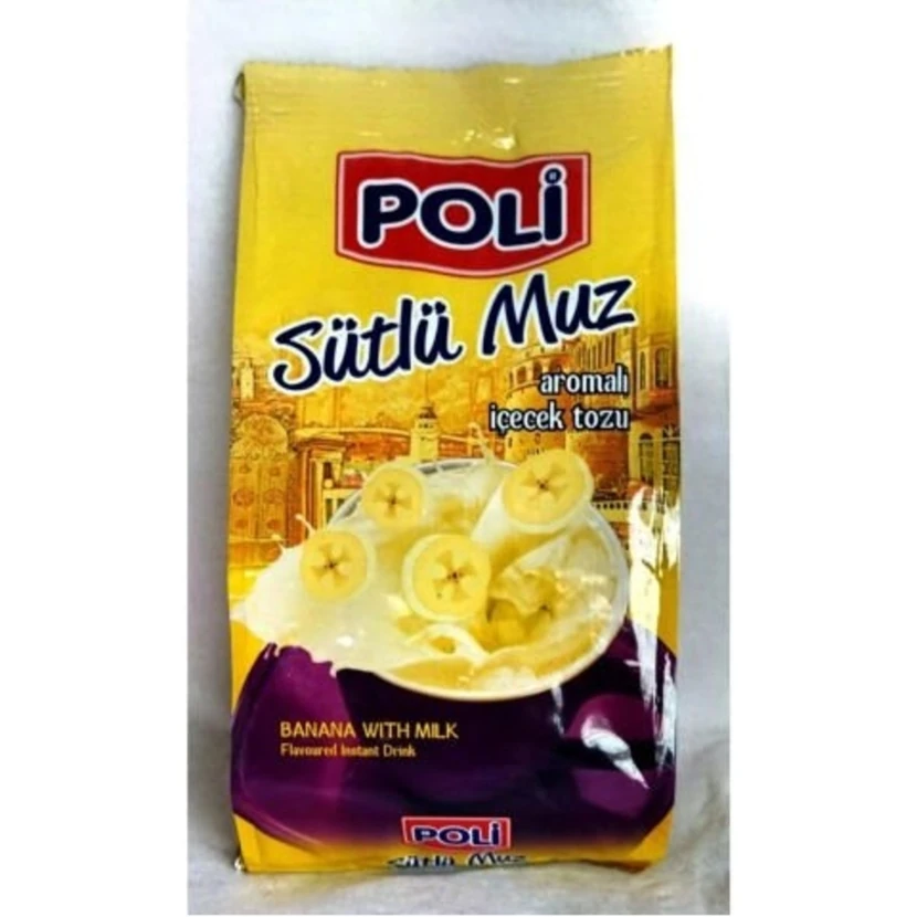 شکلات شیری با طعم موز پولی 250 گرم