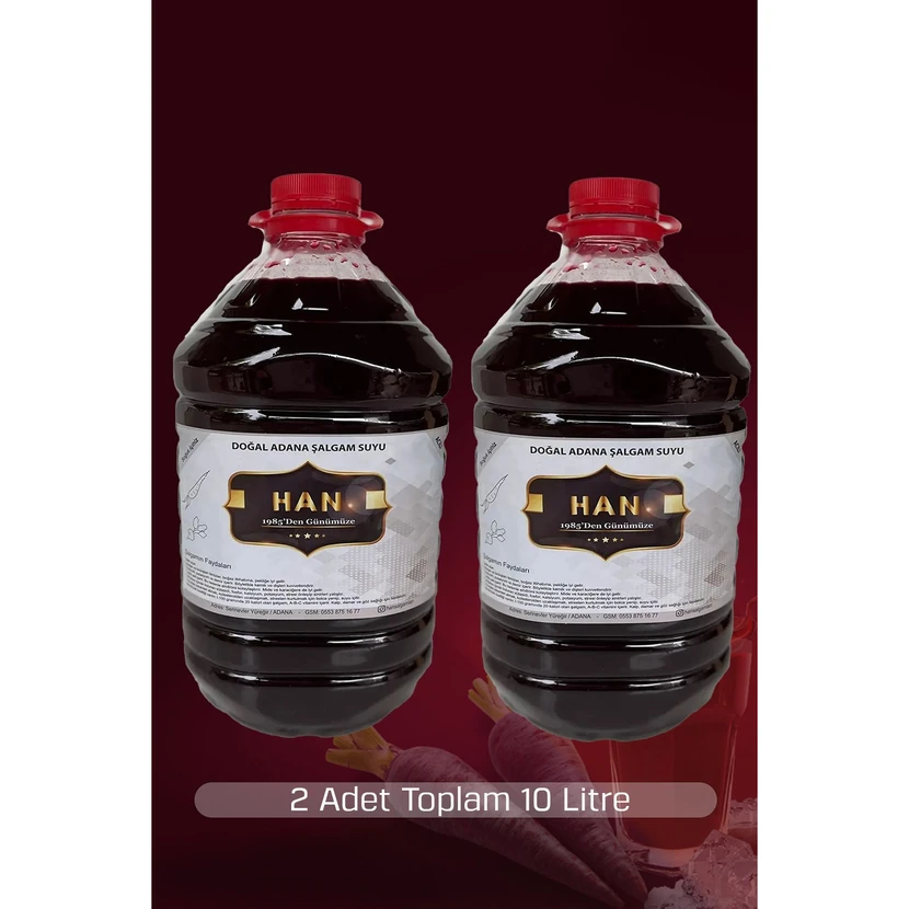 آب شلغم آدانا هان تند ۵ لیتری