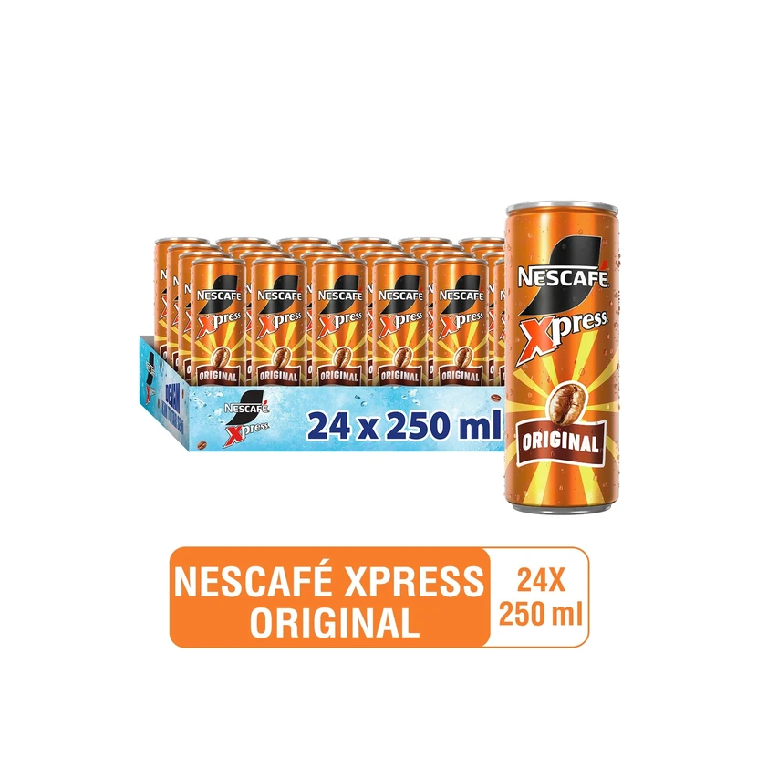 نسکافه ایکس‌پرس اوریجینال قوطی 24×250 میلی‌لیتر