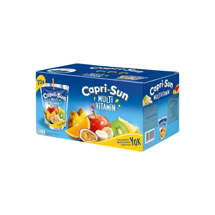 نوشیدنی ویتامینه کاپری‌سان مخلوط میوه‌ای 20×200 میلی‌لیتر
