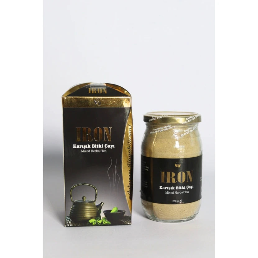 چای غنی‌شده با آهن مکمل گیاهی تقویتی