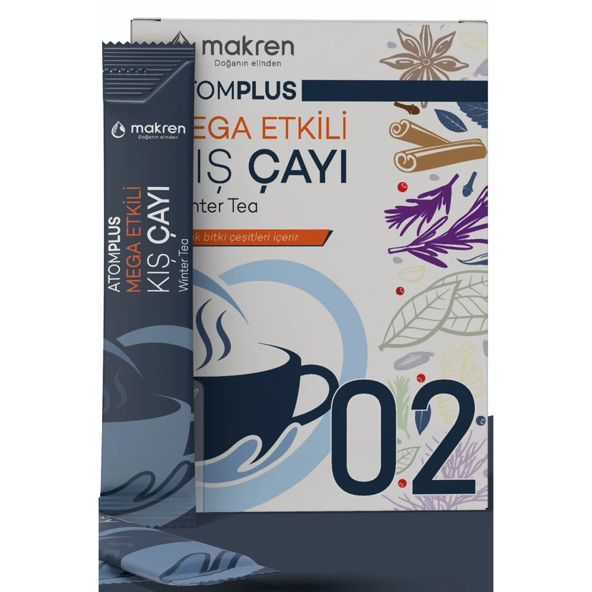 دمنوش زمستانی مکرن پروپولیس و زنجبیل 20 عددی