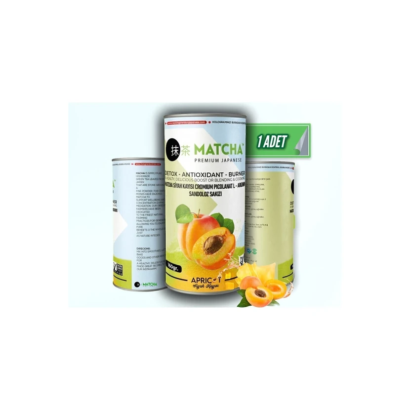 چای ماچا بیلگه ایلاچ طعم زردآلو 20×8 گرم