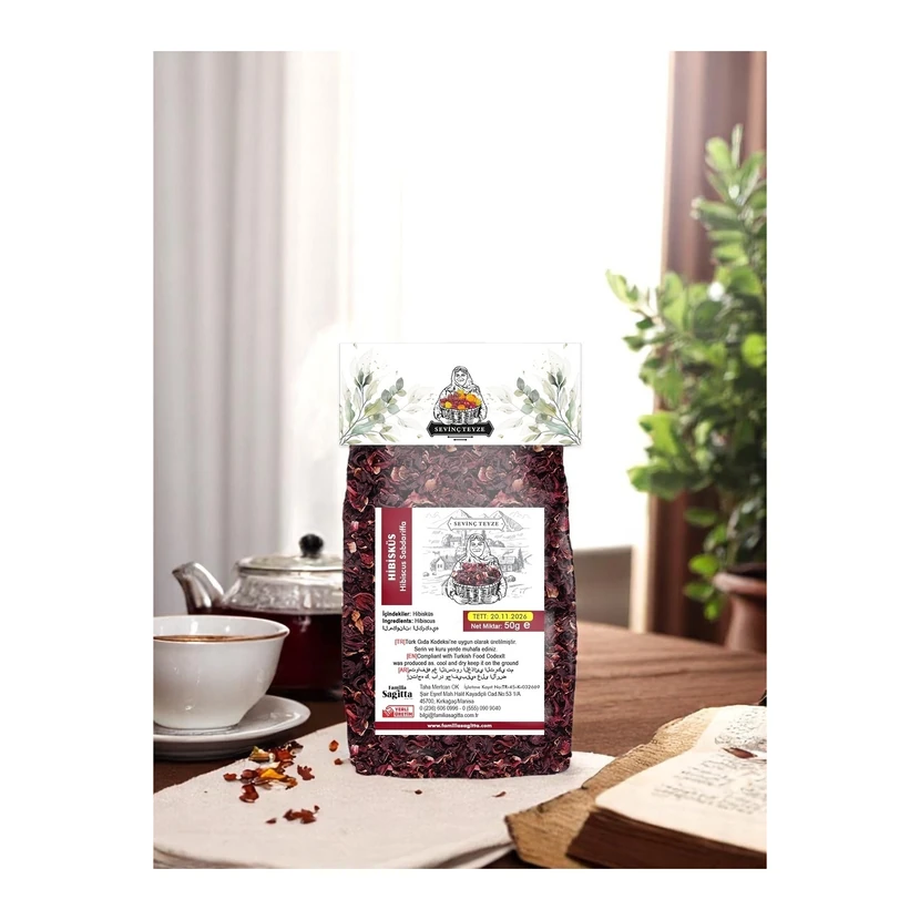 دمنوش هیبیسکوس (گل چای) 50 گرم
