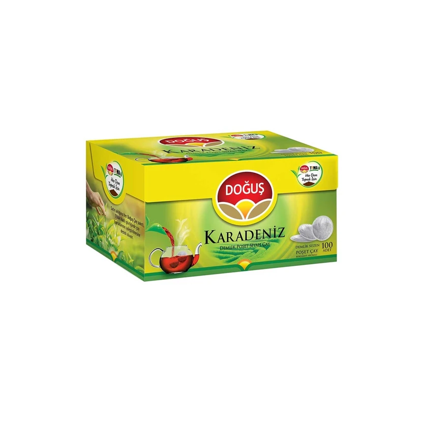 چای کیسه‌ای دوغوش کارادنیرز 100 عددی