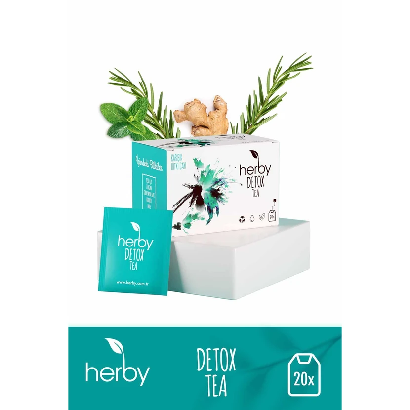 چای دتاکس هربی چای گیاهی پاک‌سازی و حمایت از رژیم غذایی