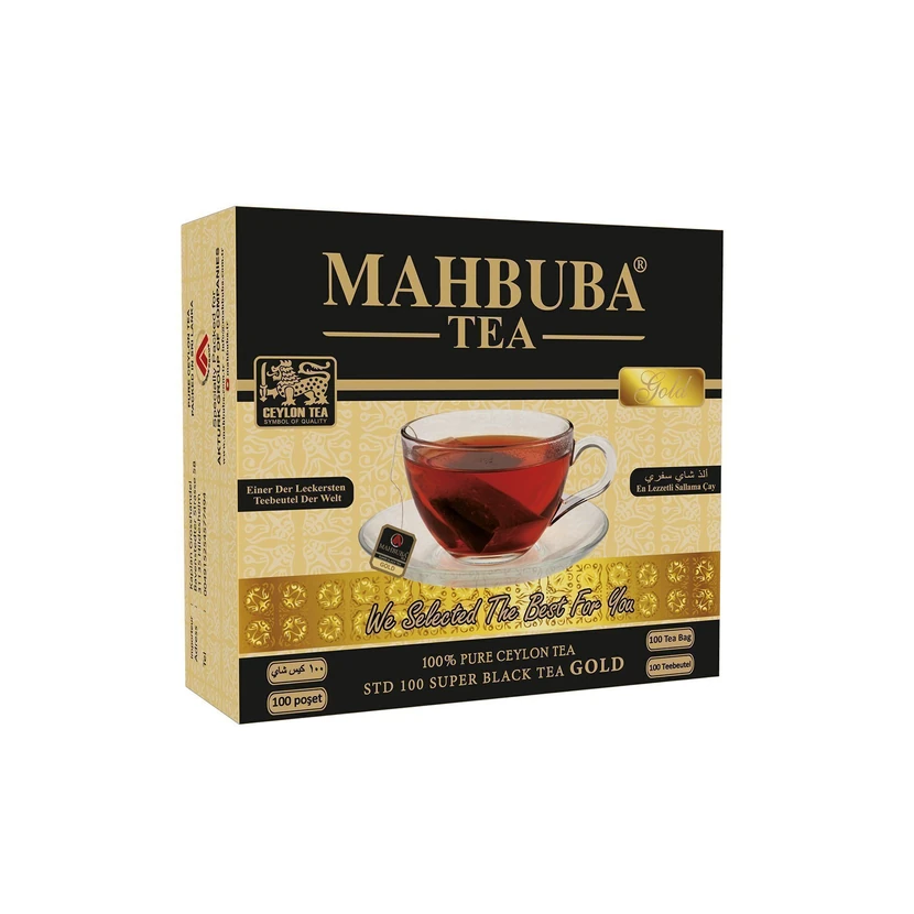 چای کیسه ای سیاه سیلان محبوبا 100 پاکت 2 گرمی