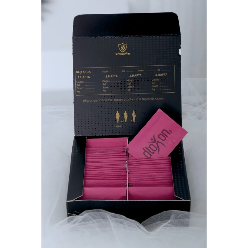 دتاکس چای گیاهی حاوی ال‌کارنیتین ۶۰ روزه