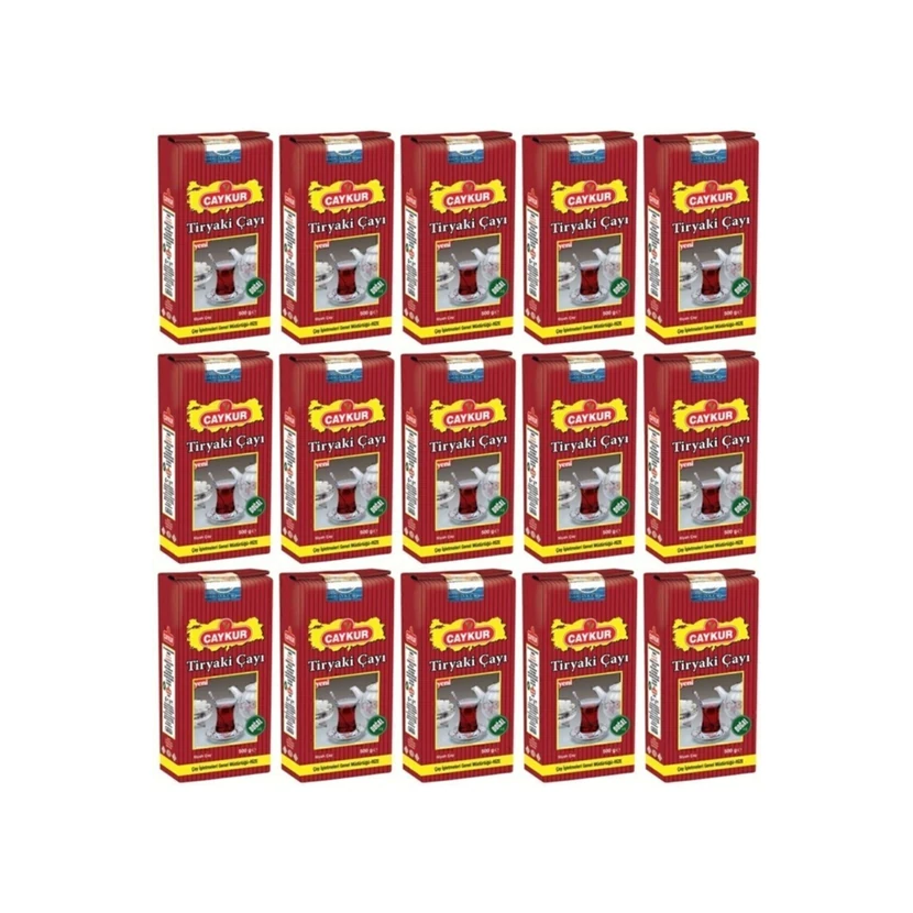 چای سیاه چایکور تیریاکی 15×500 گرم