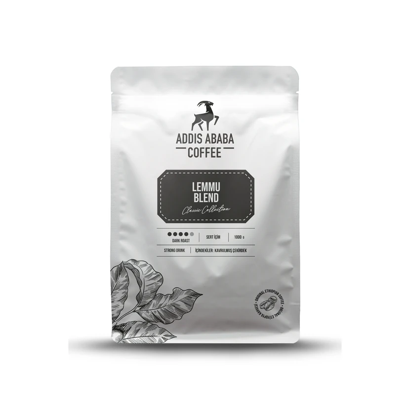 پودر قهوه لمو آدیس آبابا ۱۰۰۰ گرمی