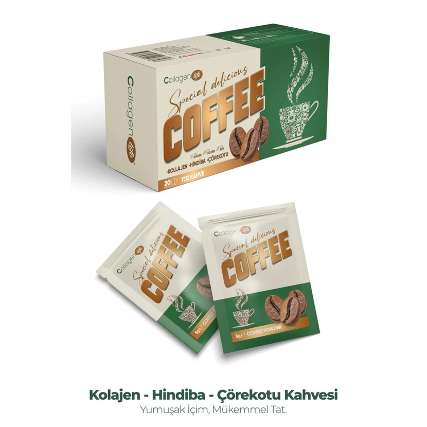 کافه دتوکس کلاژن‌لایف با کاسنی گارسینیا و سیاهدانه 20 ساشه