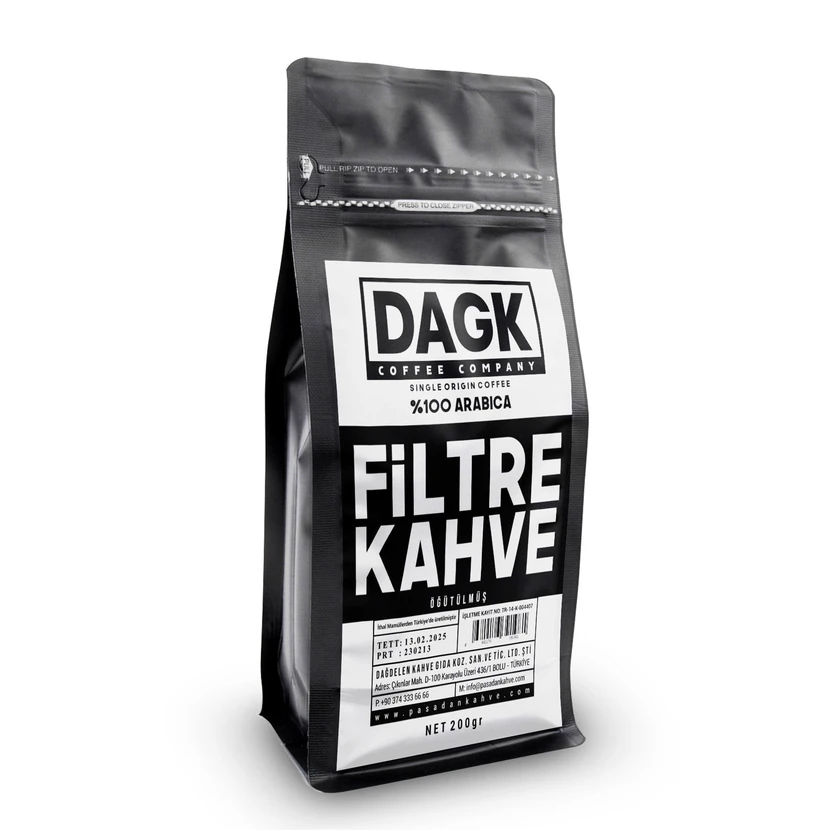 قهوه فیلتری آسیاب‌شده داگک ۱ بسته ۲۰۰ گرمی