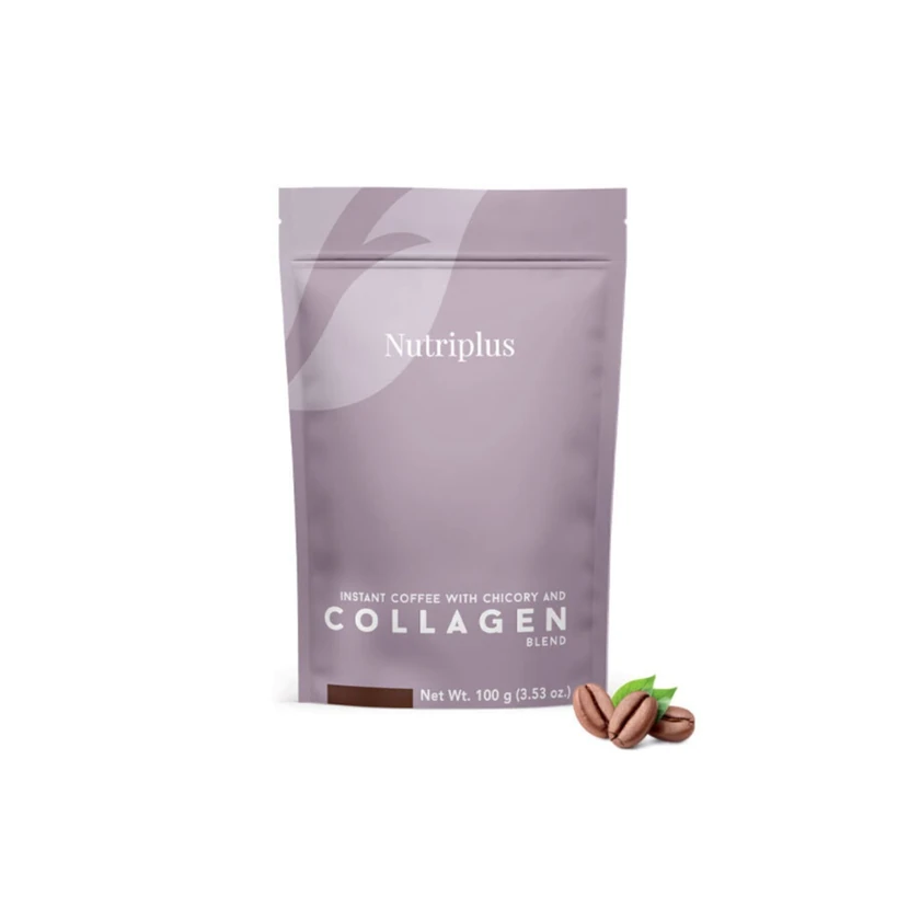 قهوه کاسنی کلاژنی نوتری‌پلاس فارماسی ۱ بسته ۱۰۰ گرمی