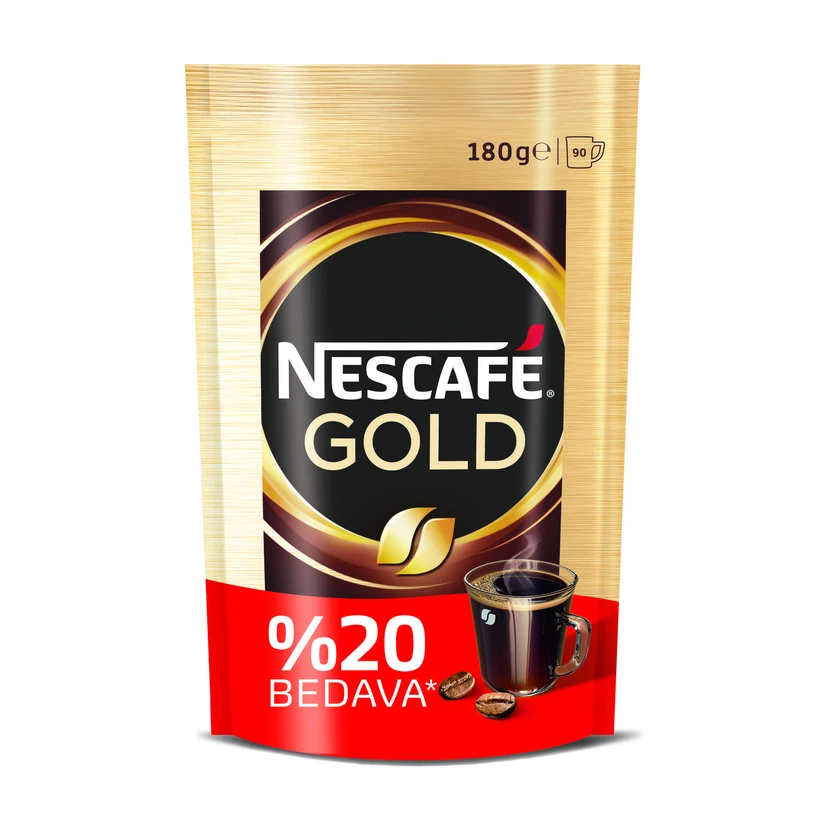 نسکافه گلد پاکت اقتصادی نسکافه ۱ بسته ۱۸۰ گرمی