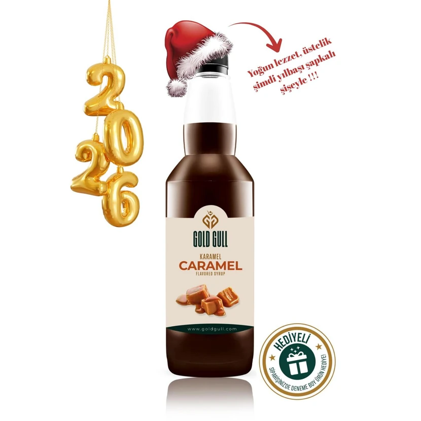 شربت کارامل با طعم قهوه و میوه گلد گال ۱ بسته ۷۰۰ میلی‌لیتری