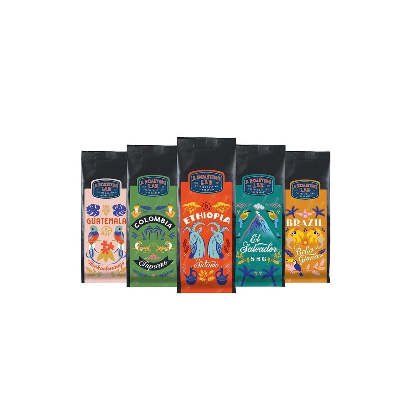 پک تست قهوه منتخب ای روستینگ لب