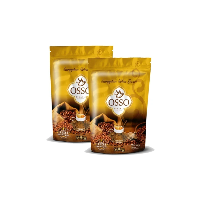 قهوه عثمانی اوسو ۲ بسته ۵۰۰ گرمی