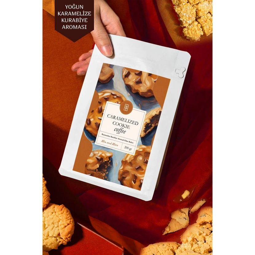 قهوه فیلتر با طعم بیسکویت کاراملی میم اند مور ۱ بسته ۲۰۰ گرمی