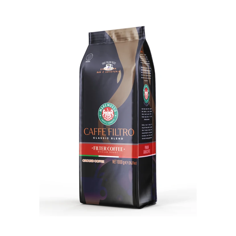 قهوه کافه فیلترو کلاسیک ماره‌موسو ۱ بسته ۱۰۰۰ گرمی