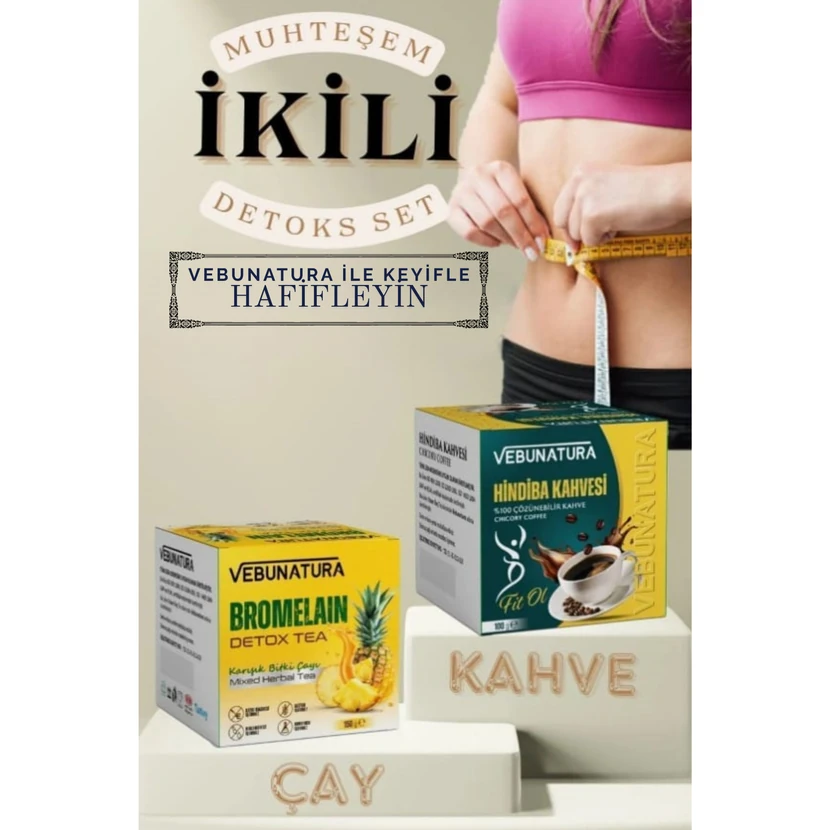 ست ۲ عددی دتوکس بروملایین و قهوه کاسنی وبوناتورا ۱ مجموعه ۲ عددی